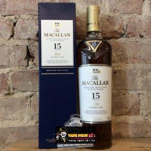 Rượu Macallan 15 Double Cask cao cấp bn1