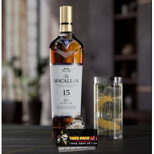 Rượu Macallan 15 Double Cask cao cấp bn3
