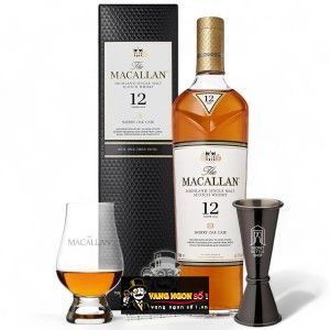 Rượu Macallan 12 Sherry Oak cao cấp bn3