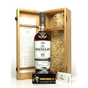 Rượu Macallan 40 Sherry Oak thượng hạng bn3