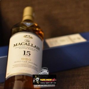 Rượu Macallan 15 Triple Cask thượng hạng bn3