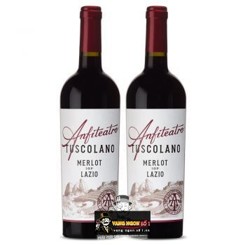 Rượu Vang Ý Anfiteatro Tuscolano Merlot IGP thượng hạng bn1
