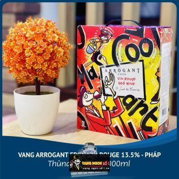 Vang bịch Arrogant Frog Vin Rouge bn1