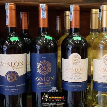 Vang Chile Avalon Reserva de Familia White Blend bn1