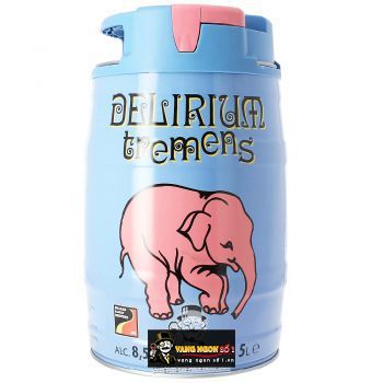 Bia Bỉ Delirium Tremens cao cấp Bom 5L