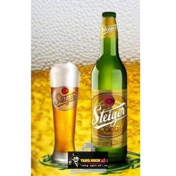 Bia Steiger 12° Gold Lager