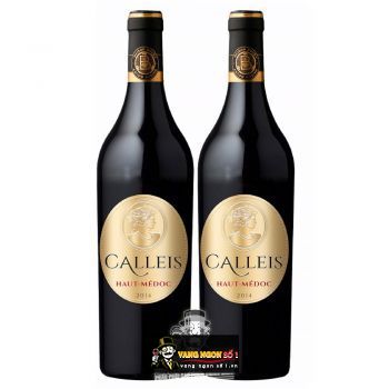 Vang Pháp Calleis Haut Medoc AOC thượng hạng bn1