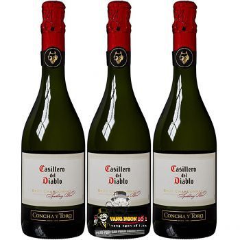 Vang Chile Casillero Del Diablo Brut Sparkling Chardonnay bn1