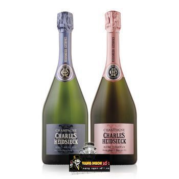 Champagne Pháp Charles Heidsieck Brut - Rose Reserve uống ngon