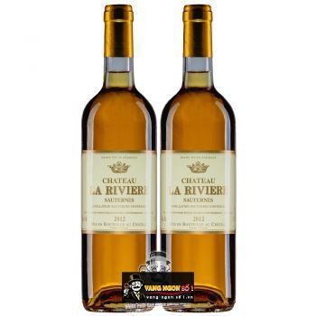 Vang Pháp Chateau la Riviere Sauternes AOC thượng hạng bn1