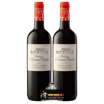 Vang Pháp Chateau Le Grand Verdus Bordeaux Superior thượng hạng bn1