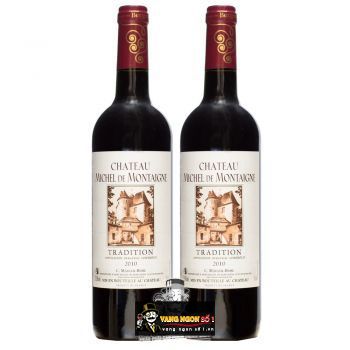 Vang Pháp Chateau Michel de Montaigne Tradition uống ngon bn1