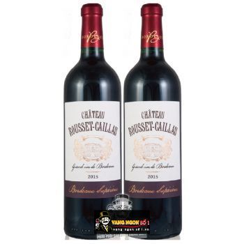 Vang Pháp Chateau Rousset Caillau Bordeaux uống ngon bn1