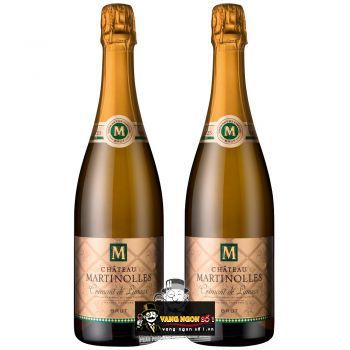 Vang nổ Pháp Chateaux Martinolles Cremant De Limoux Blanc bn3
