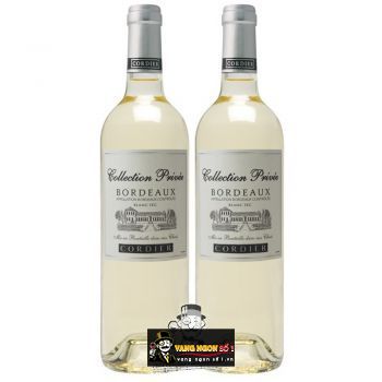 Vang Pháp Collection Privee Bordeaux Blanc Cordier uống ngon bn1