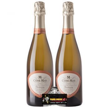 Vang Nổ Pháp Cote Mas Chardonnay Blanc De Blanc uống ngon bn1