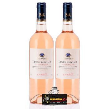 Vang hồng Pháp Cuvee Speciale Rose Barton Guestier uống ngon bn1