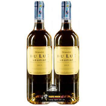 Vang Pháp Domaine Du Luc Loupiac AOC uống ngon bn1