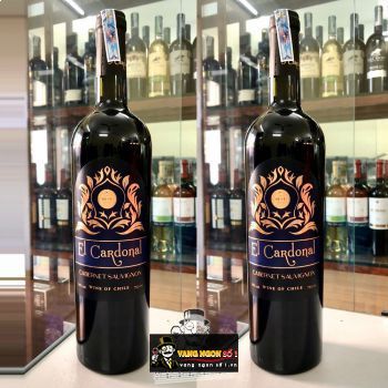 Vang Chile EL CARDONAL CABERNET SAUVIGNON Uống ngon bn1