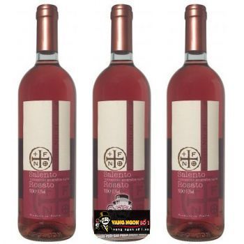 Vang hồng Ý Feudi Nigri Rosato Salento bn1