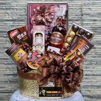 Giỏ Quà tặng Rượu Glen Turner Cao Cấp