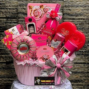 Giỏ Quà Tết Rượu Vang Ngọt Colori Di Giada Sangria uống ngon giá rẻ