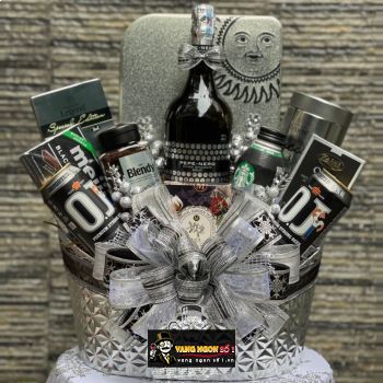 Giỏ Quà Tết Rượu Vang Pepe Nero quà tặng đẳng cấp