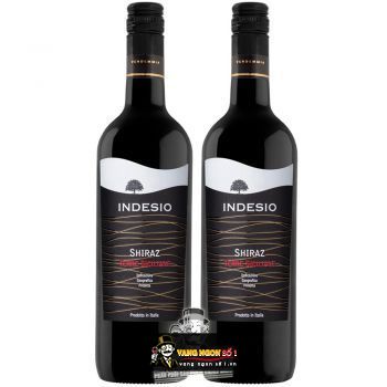 Rượu Vang Indesio Shiraz IGT Sicilia uống ngon bn1