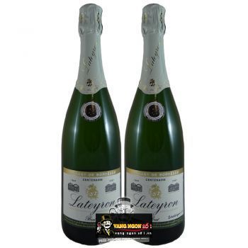 Vang nổ Pháp Lateyron Centenaire Cremant de Bordeaux uống ngon bn1