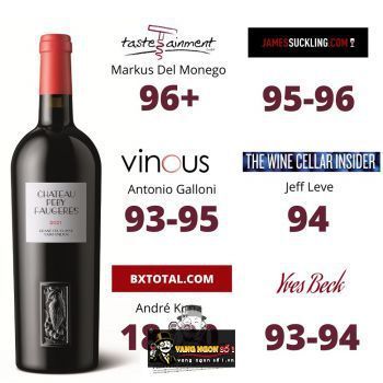 Vang Pháp Le Merle de Peby Faugeres thượng hạng bn1