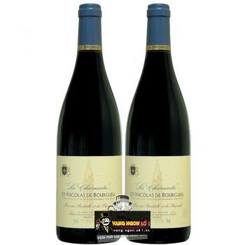 Vang Pháp Les Charmantes Saint Nicolas de Bourgueil uống ngon bn1