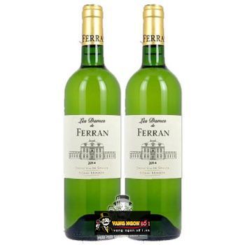 Vang Pháp Les Dames de Ferran Pessac Leognan Grand Cru Classe cao cấp bn1