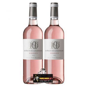 Vang hồng Pháp Les Hauts de La Gaffeliere Bordeaux uống ngon bn1