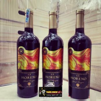 Vang Tây Ban Nha Moreno uống ngon bn1