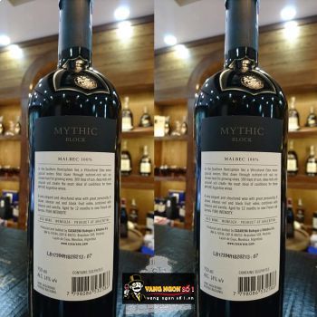 Rượu Vang Argentina Mythic Block Malbec bn1
