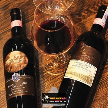 Rượu vang Ý Oinos Montepulciano d’Abruzzo 2012 DOCG bn1