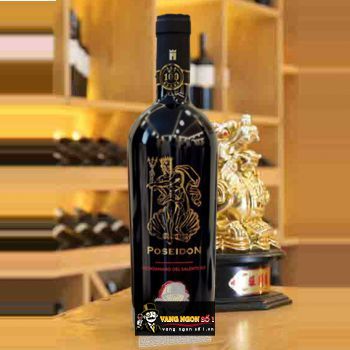 Rượu vang Ý Poseidon Negroamaro del Salento bn2