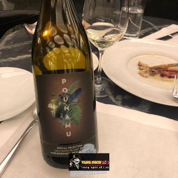 Vang New Zealand POUNAMU Sauvignon Blanc bn2
