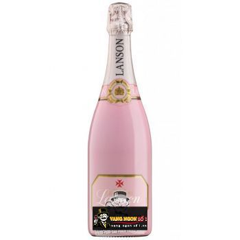 Rượu Champagne Lanson Rose Label uống ngon