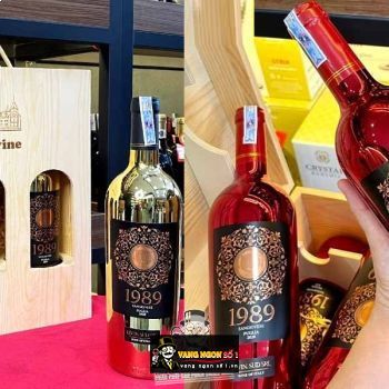 Rượu vang 1989 Nhãn Đỏ - Nhãn vàng