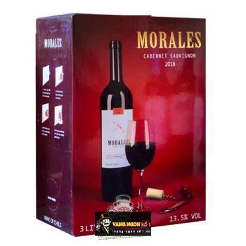 Rượu Vang Bịch Chile Morales 3L uống ngon