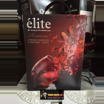 Vang bịch Chile Elite Reserva 3 Lít bn1