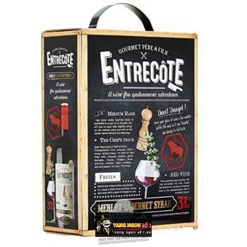 RƯỢU VANG BỊCH PHÁP ENTRECOTE 3L