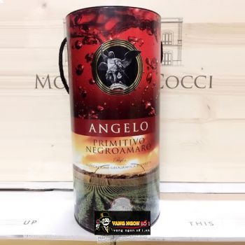 Rượu vang bịch Ý Angelo Primitivo Negroamaro 3 lít