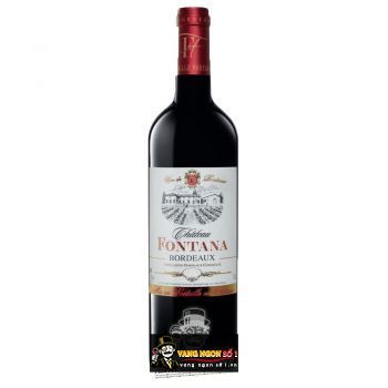 Rượu vang Chateau Fontan Bordeaux