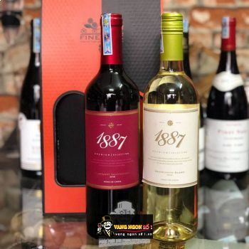Rượu Vang Chile 1887 (ĐỎ - TRẮNG)