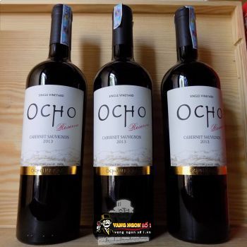 Vang Chile OCHO RESERVA CABERNET SAUVIGNON bn1