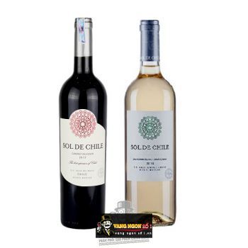 RƯỢU VANG CHILE SOL DE CHILE (ĐỎ - TRẮNG)
