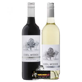 Rượu vang Cool Woods Đỏ Trắng uống ngon