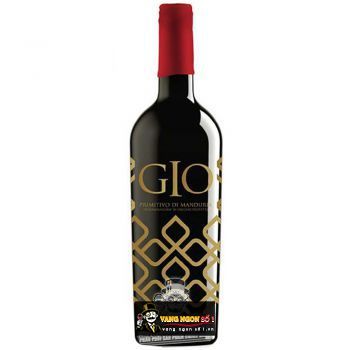 Rượu vang Gio Primitivo Di Manduria thượng hạng